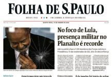 Folha de S.Paulo ignora Manual de Redação ao publicar foto de Lula na capa