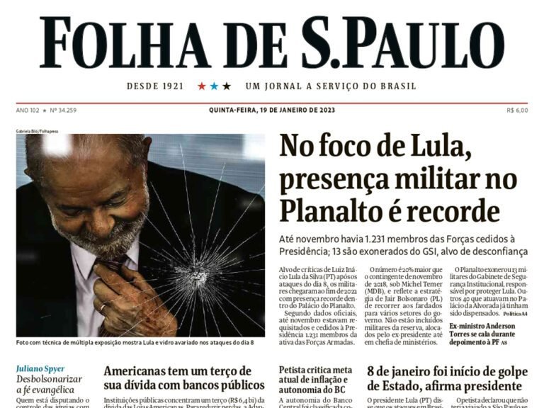 Folha de S.Paulo ignora Manual de Redação ao publicar foto de Lula na capa