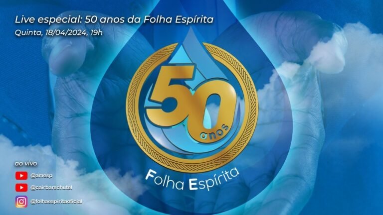 Folha Espírita completa 50 anos