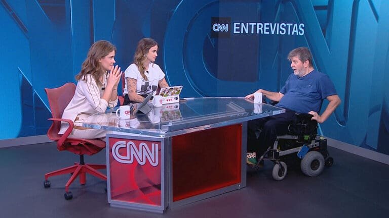Marcelo Rubens Paiva fala sobre ditadura, trauma e democracia na CNN (Foto: Divulgação)