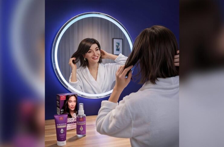 Lu, do Magalu, voltou ao visual moreno em nova fase da ação publicitária (Foto: Divulgação)