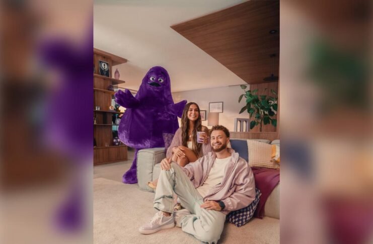 Bianca Andrade e Fred Bruno estrelam campanha digital do McDonald’s (Foto: Divulgação)